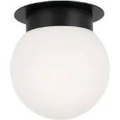 Kichler LED Plafondlamp Albers | 1X E27 Max 40W | Black