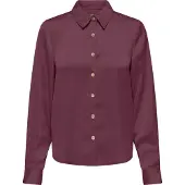 ONLY Onlzora ls satin shirt wvn mauve