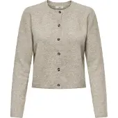 JDY Gebreid vest 'JDYChloe' taupe