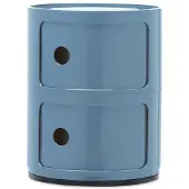 Kartell Componibili New Colors Opbergunit Light Blue | 2 doors