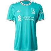 Adidas Tricot 'FC Liverpool 25-26 3rd' smaragd / zwart / wit