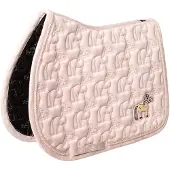 Kentucky Horsewear Horsewear - Zadeldoek velvet Sammy glitter pony oude roze