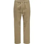 Only & Sons Broek 'ONSFADE' donkerbeige