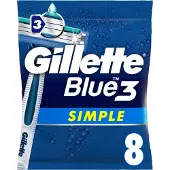 Gillette Blue3 - wegwerpscheermesjes - simple 8st