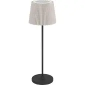 Eglo Tafellamp Leonero zwart met zand bruin