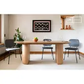 PIB Grote eetkamertafel van licht hout Solna