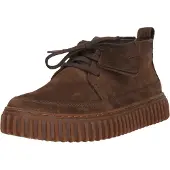 Clarks Veterschoen 'Torhill Lace High' chocoladebruin