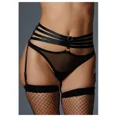 Allure Lingerie Adore 4ever Yours Slip met Jarretelgordel – Zwart