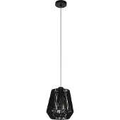 Eglo Hanglamp E27 | Persley | Zwart