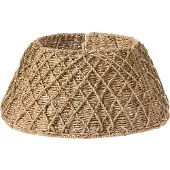 Beliani BOUGIE - Kerstboomrok - Naturel - ⌀ 53 cm - Zeegras