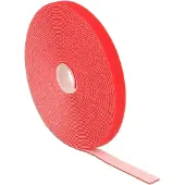 DeLOCK Klittenband - 10 meter - Rood -