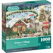 Falcon Winter Village Puzzel (1000 stukjes)