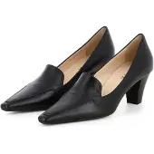 Evita Pumps met hoge voorkant 'Patrizia' zwart