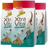 Beaphar 3x XtraVital Grote Parkiet 1 kg