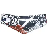Turbo Scotland Swimming Brief Wit 4XL Man