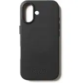 Mujjo Full Leather iPhone 17 Hoesje Zwart