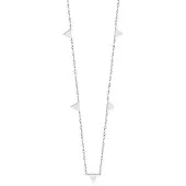 Cilla Jewels dames ketting Edelstaal Zilverkleurig Driehoek