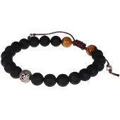 Memphis armband Agaat Tibetaanse kraal