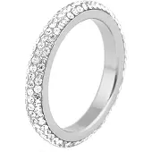 Cilla Jewels ring edelstaal Kristal Zilver-17mm