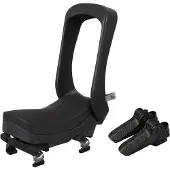 Urban iKi Junior fietszitje - Dragermontage - Bincho Black/ Bincho Black