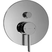 Omnires Y - Inbouwkraan, voor 2 functies, met inbouwdeel, chroom Y1235CR