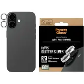 PanzerGlass Camera Protector Hoops Optic Rings voor de Apple iPhone 17 - Glitter Zilver