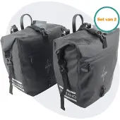 Voltano Enkele Fietstas Set E-bike - Zwart - 46 Liter
