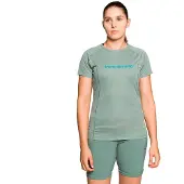 Trangoworld Demba T-shirt Met Korte Mouwen Groen S Vrouw