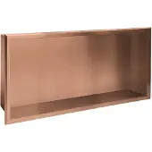 REA Bathroom Shelf 30x60 Brush Copper