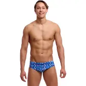 Funky Trunks Classic Swimming Brief Blauw AUS 36 Man