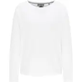 Elbsand - Women's Tinna L/S Shirt - Longsleeve S, wit