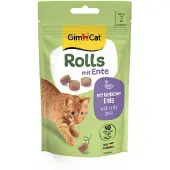 GimCat Rolls Kattensnack Eend 40 Gr