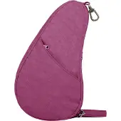 Healthy Back Bag Textured Nylon Baglett Mulberry