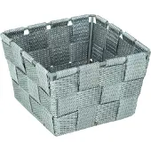 Wenko Opbergmand Wenko Adria Polypropyleen Grijs 9x14x14cm