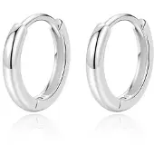 Elenza AMS Elenza Sterling .925 Zilveren Oorringen-10mm
