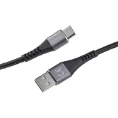 Intenso () A315C black USB-A naar USB-C laad- en data kabel - 1.5meter - zwart