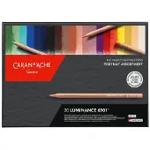 Caran d'Ache Luminance 6901 Portrait 20-set
