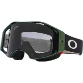 Oakley Airbrake MTB Goggle Black Green / Light Grey / Ref : OO7107-27