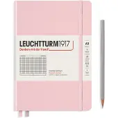 Leuchtturm - Hardcover notitieboek medium A5-251 genummerde pagina's voor schrijven en dagboekschrijven (poedergeblokt)