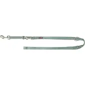 Trixie hondenriem premium verstelbaar salie groen 200x1,5 cm