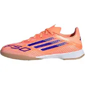 Adidas Sportschoen 'F50 League' blauw / koraal / zalm roze / wit