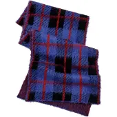 EDITED The Label Sjaal 'Farha' blauw / rood / zwart