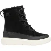 Sorel Snowboots - Jeugd Explorer III WP - Zwart/Sea Zout - - 37 - Winterlaarzen