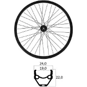 Mvtek E-bike 26´´ Tubeless Mtb Voorwiel