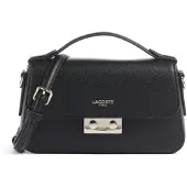 Lacoste Schoudertas 'Sac Bandoulière Champs Elysees Noir' zwart