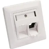 InLine Rahmenset für 2x RJ45 Bu/LSA Einsatz