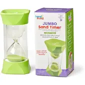 Learning Resources zandloper speelgoed - Jumbo Sand Timer 2 minuten groen. - 3+