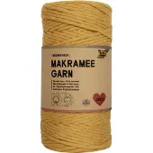 Folia Mosterdgele macramégaren, 100 meter