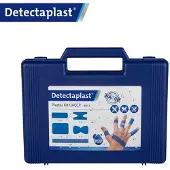 Detectaplast Pleister koffer HACCP met elastische blauwe pleisters