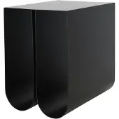 Kristina Dam Studio Curved bijzettafel black